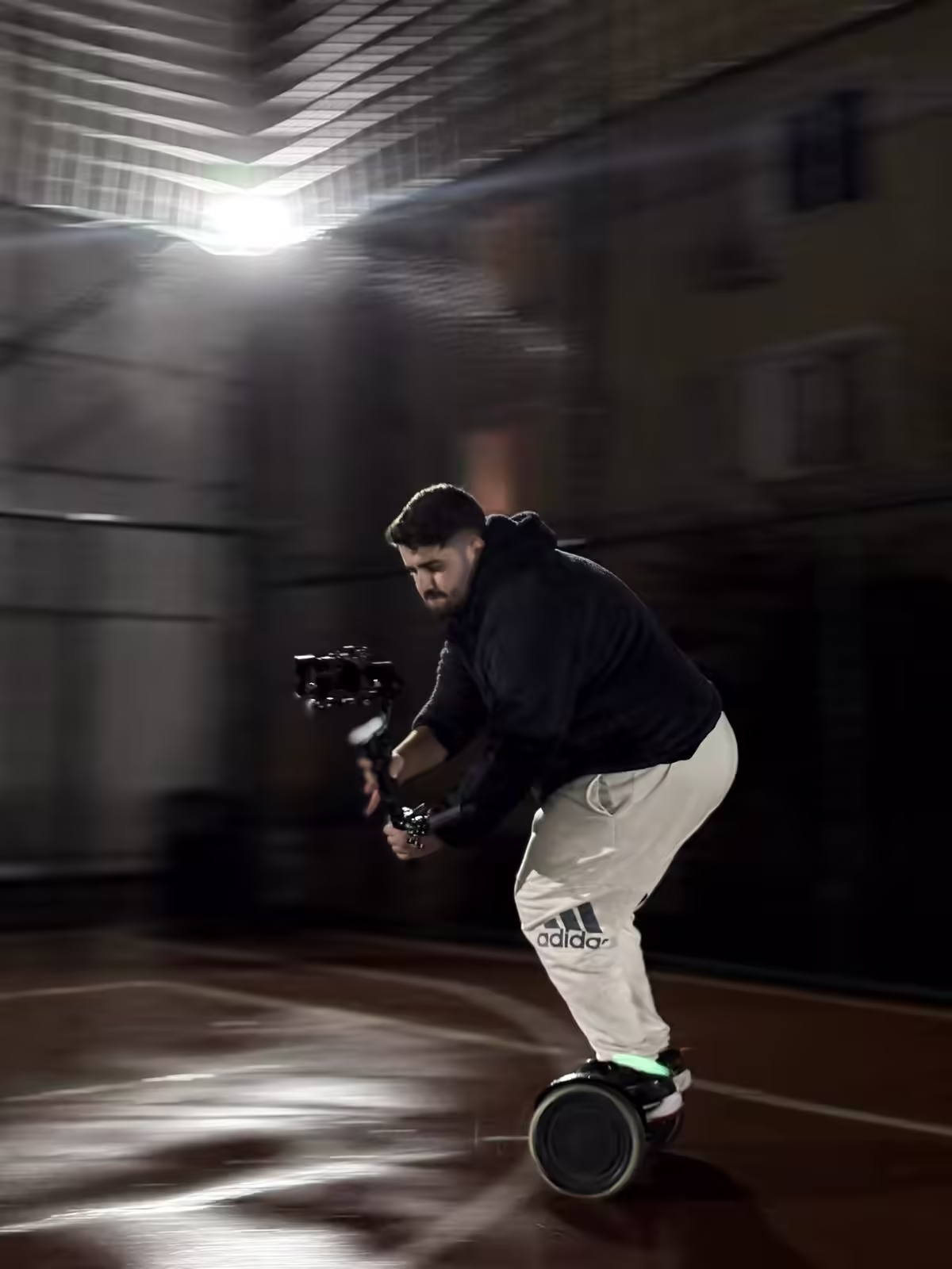 Ertuğrul Varışlı — gimbal ile aksiyon kaydı